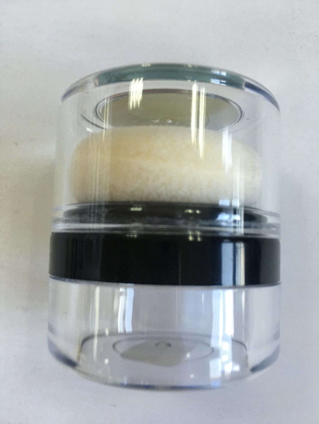 10ml Round Plastic Cosmetic Loose Powder Case