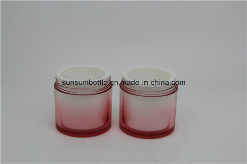 Hot Selling Plastic Cream Jar for Cosmetic Packaging