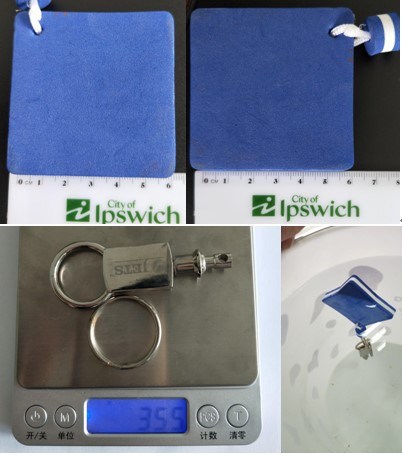 Hot Selling Promotion EVA Floater Keychain