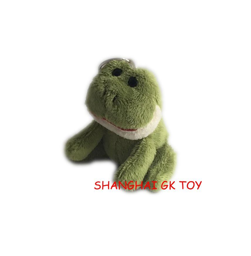 Cheap Promotional Gift Plush Frog Keychain