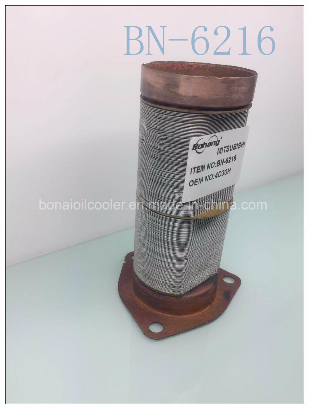 Mitsubishi Oil Cooler/Oil Radiator Accessory Copper Core Tube (OEM: 4D30H)