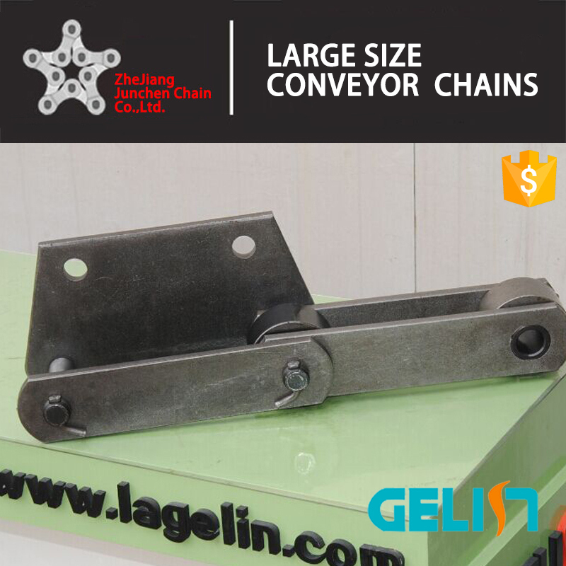 Large Size Bucket Elevator Chain Heart Treatment Stainless Steel Lifting Chain Nbh