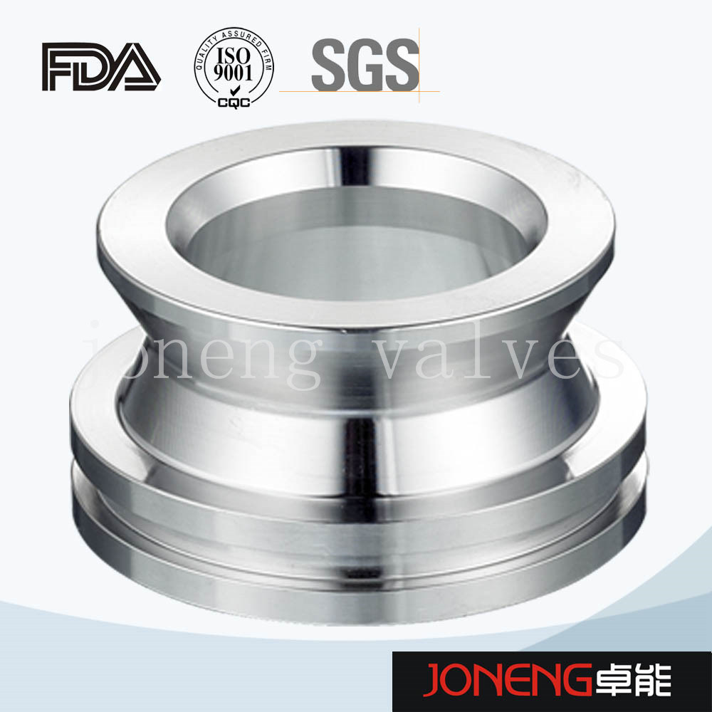 Stainless Steel Sanitary 21MP Threaded Triclover Pipe Adapter