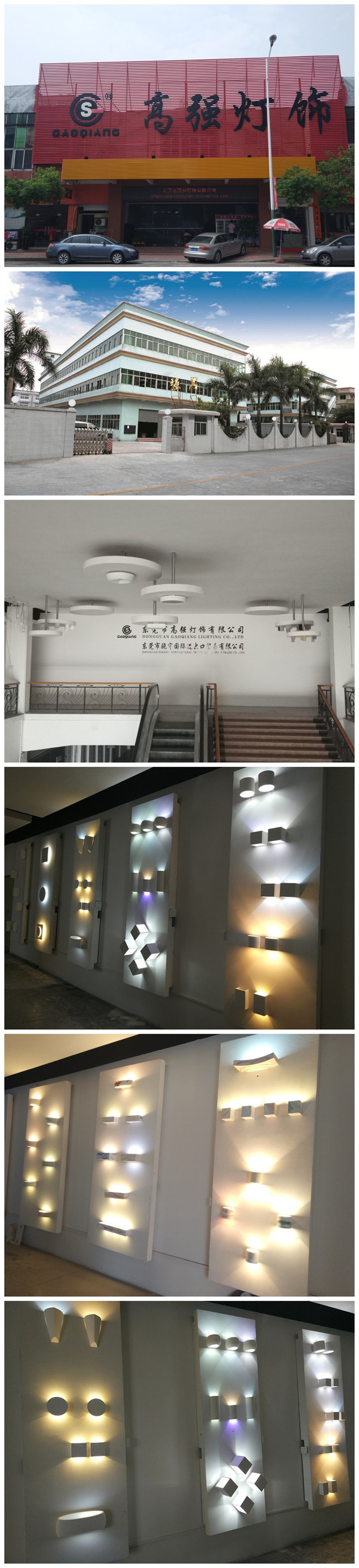 China Factory Design Gypsum LED Wall Lamp Gqw3109