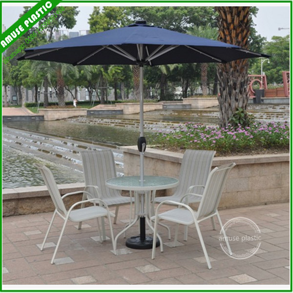 Outdoor Starbucks Bali Garden Line Patio Square Umbrella with Parts