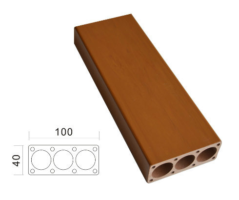 ASA-PVC Co-Extrusion Wood Plastic Composite WPC Park Chair WPC Leisure Chair