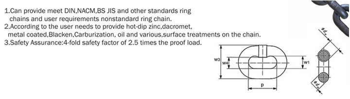 10*30mm Weld Chain Marine Anchor Chain