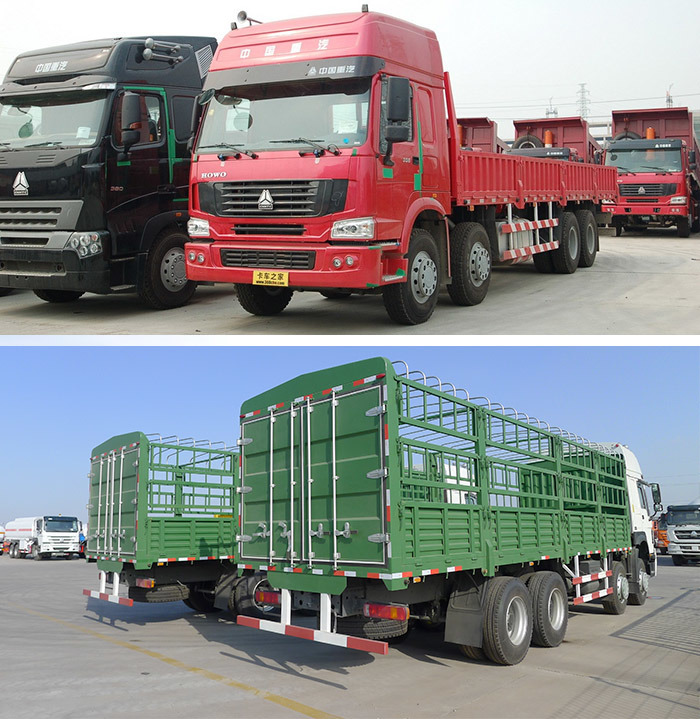 China HOWO 10 Wheeler Van Cargo Truck