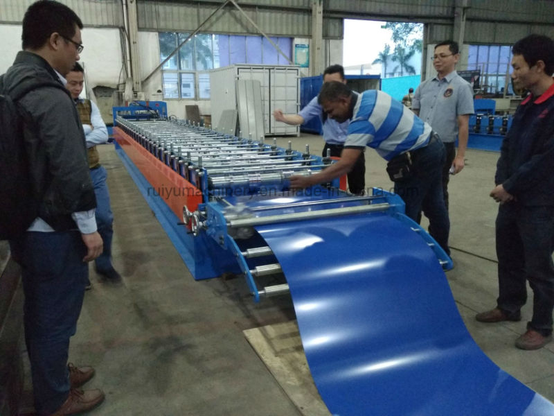 Popular Easy Joining Roof Profile Clip Lock Metal Roofing Sheet Roll Forming Mill/Machine