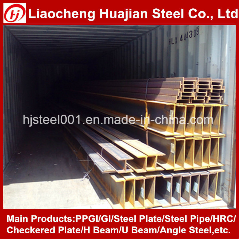 Q235, S275, Q345, Ss400, Hot Rolled, Carbon H/I Steel Beam for Construction