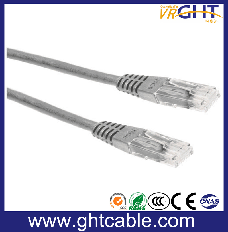 5m Al-Mg RJ45 UTP Cat5 Patch Cord/Patch Cable