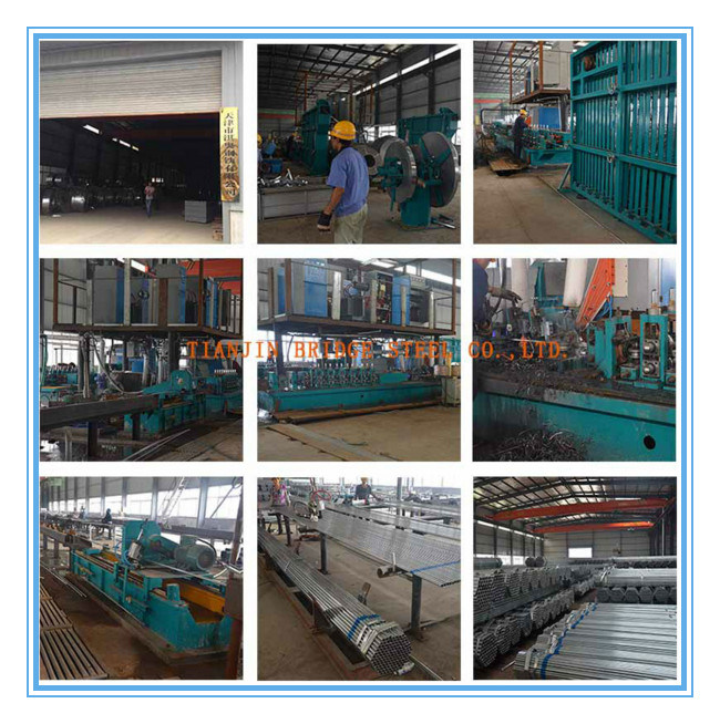 Hot Dipped Galvanized Steel Tube Used for Building Construction