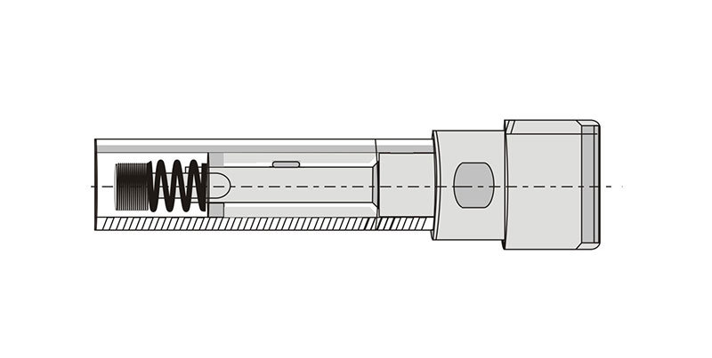 SL19.05-Erg11-70 Elastic Tapping Tool Holder for Tapping Machine Tool