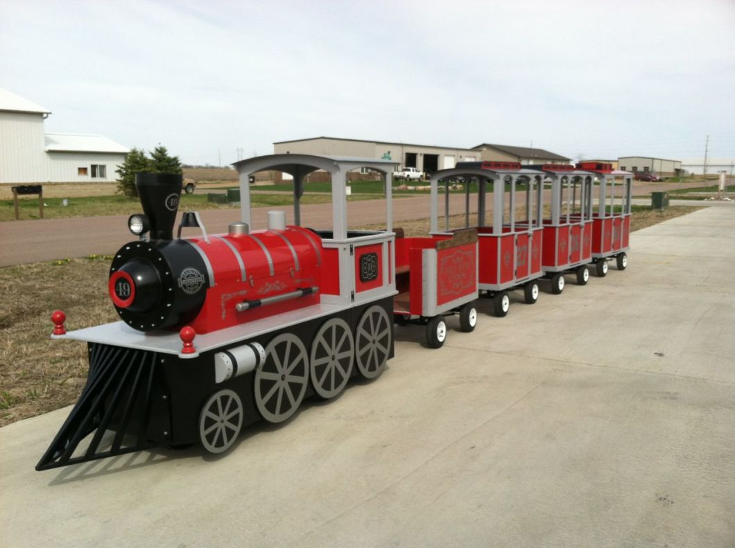 Theme Park Electric Mini Sightseeing Bus Train