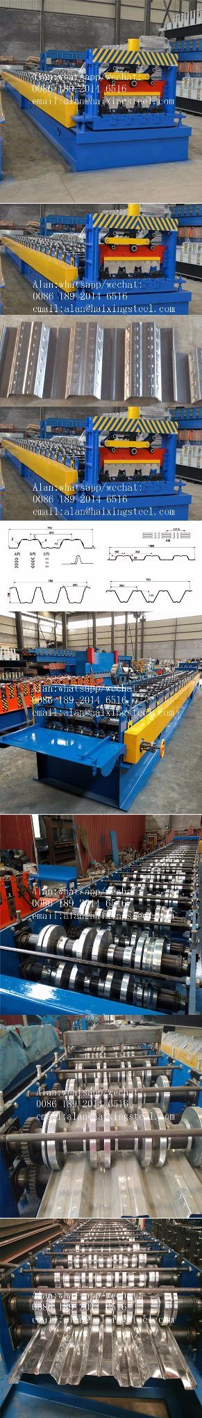 Metal Decking Floor Sheet Roll Forming Machine