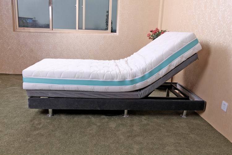 New Design Electric Homecare Hi-Low Adjustable Bed with Memory Faom Mattress