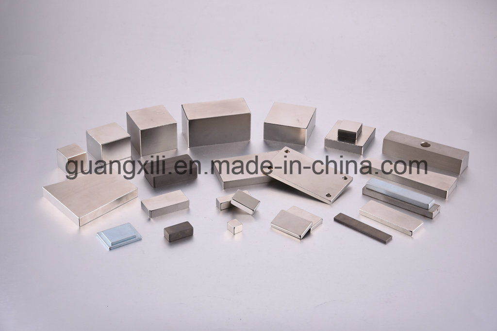 N40 Grade Pull Strength Through Thickness NdFeB Magnet