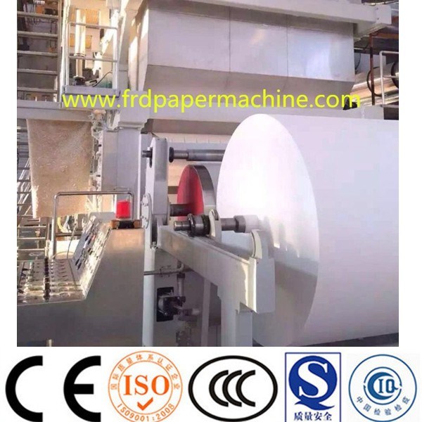 Jumbo Roll Fluting Paper Corrugated Paper Kraft Paper Printing Paper Copy Paper Tissue Paper Napkin Paper Packing Paper Making Machinery