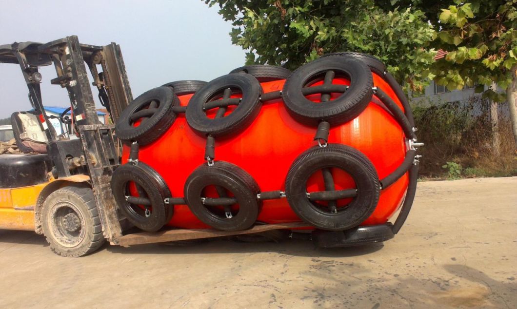 2.0*3.5m High Buoyancy Floating Pontoon Foam Filled Buoy Polyurethane Fender