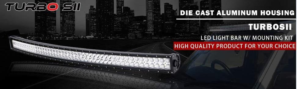 50 Inch 288W Curved Offroad LED Light Bar with High Quality