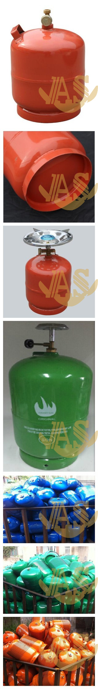 Modern Kitchen Home Cooking Use Gas Cylinder