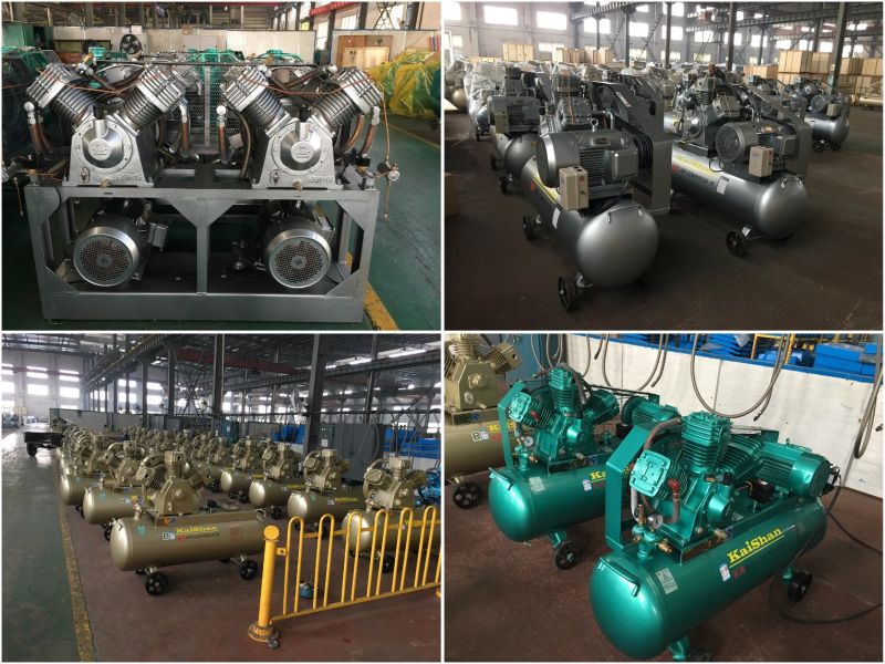China Wholesale KJ100 10HP 8bar Industrial Belt Driven Air Pump