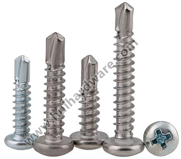 Pan/Flat/Truss/Flange/Hex/Wafer Head Self Drilling Screws