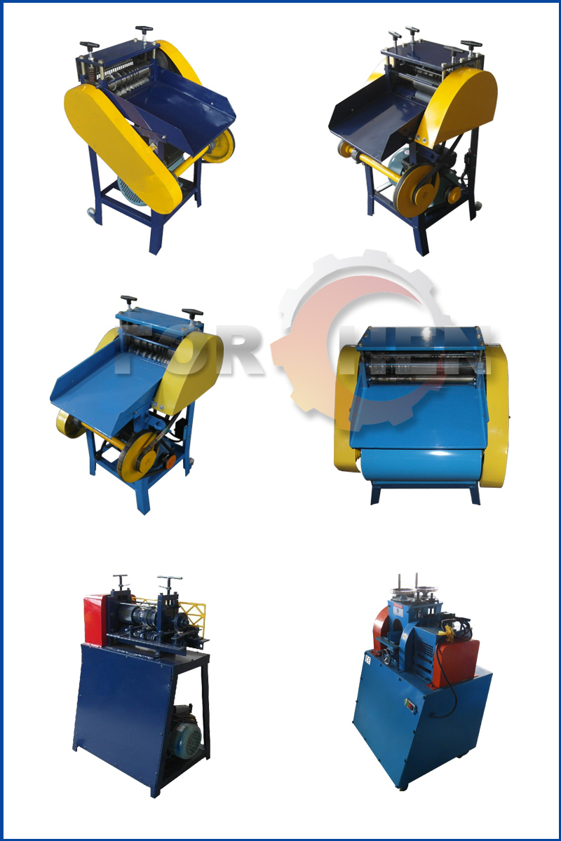 Industrial Large Power Steel Armored Cable Stripper Machine