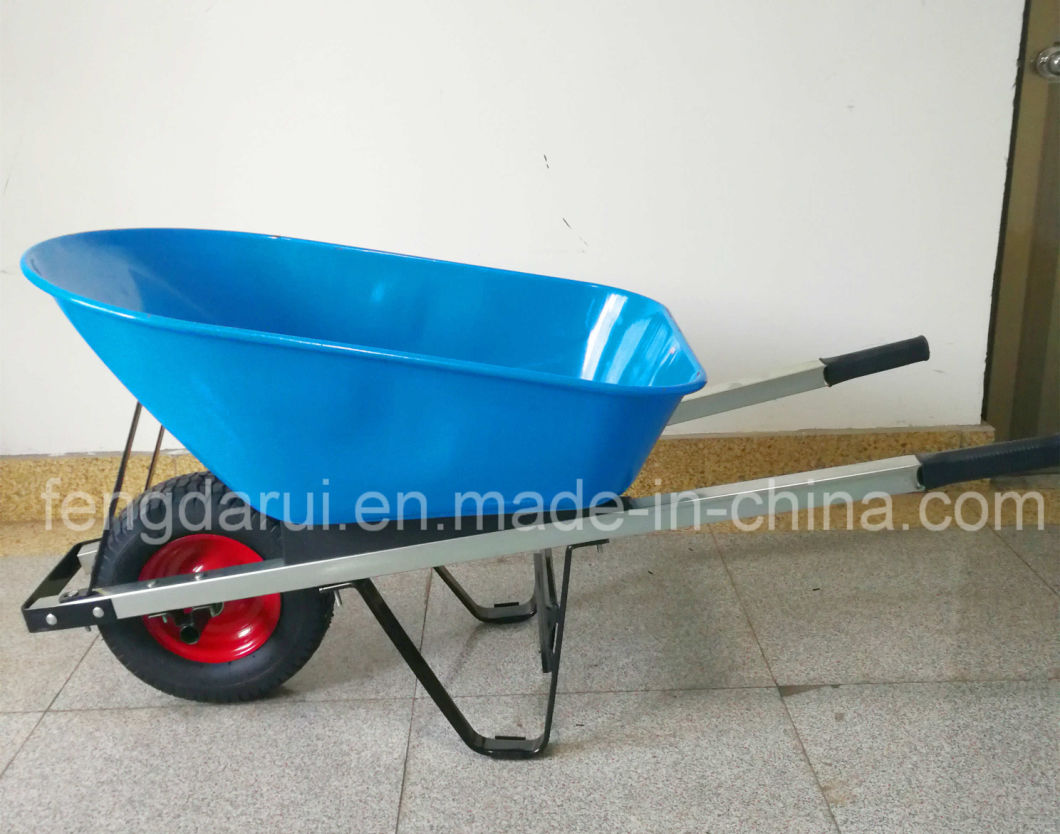 Very Strong Square Handle Wheelbarrow (wb6605)