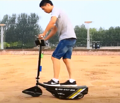 Electric Rubber Crawler Scooter with Fashion Appearance