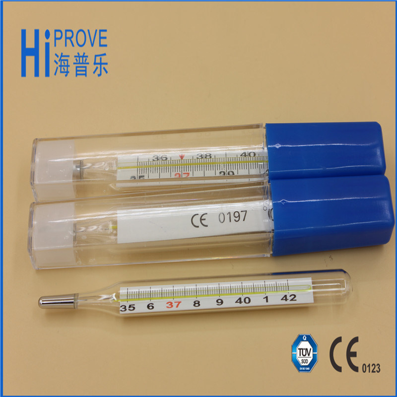 FDA Ce ISO Approval Rectal Clinical Mercury Thermometer