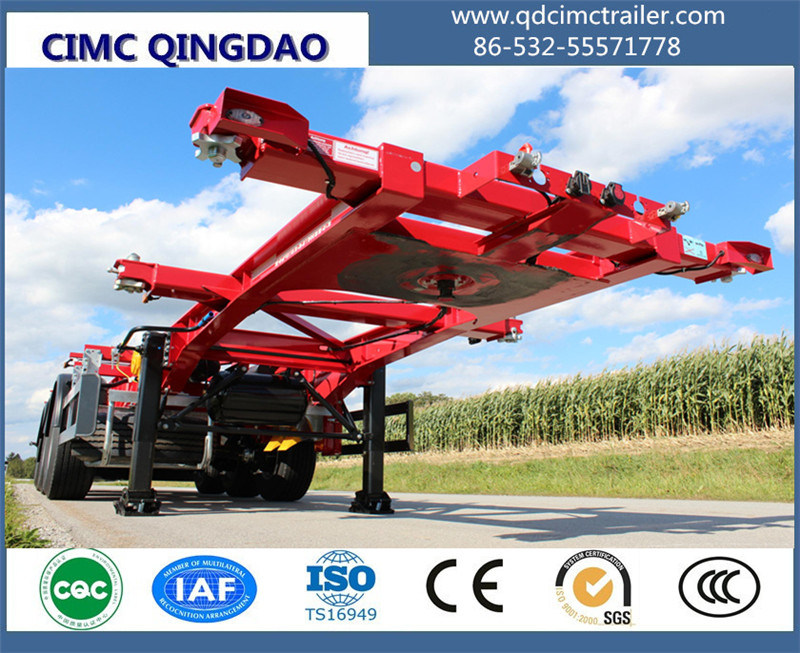 40' Gooseneck Container Chassis Cimc Brand