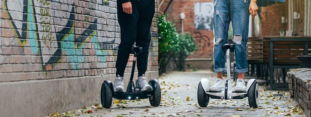 Self Balancing Electric Kick Scooter with Seat