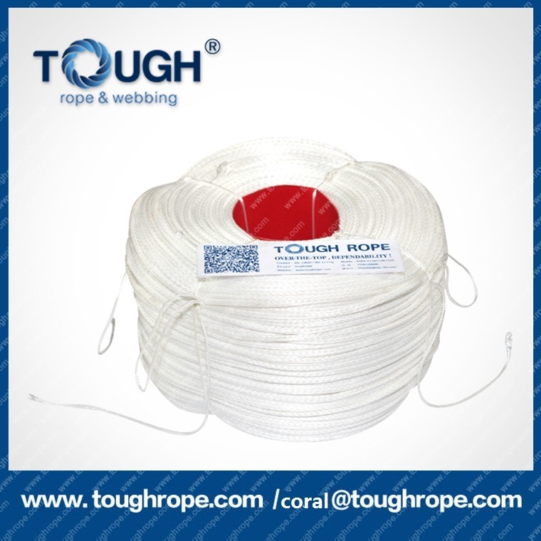 5mm X 1000m UHMWPE Static Ropes for Gliding Dyneema Lines Winch Rope