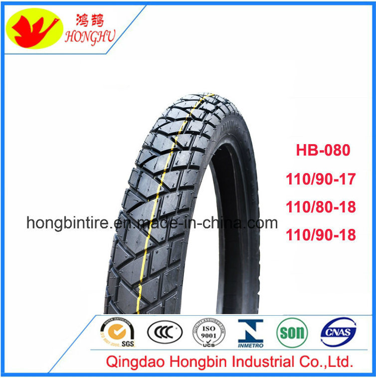 Motorcycle Tyre Tubeless Motorcycle Tyre for Motorcycle 100/80-17