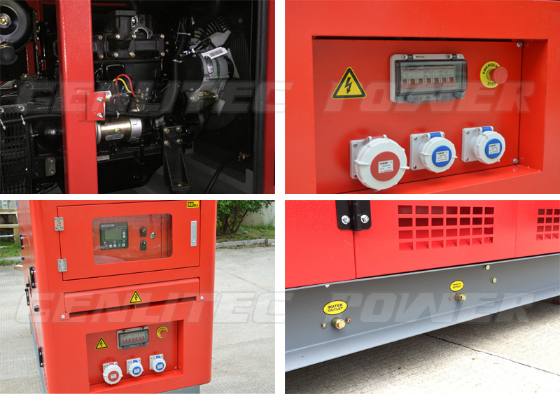 Super Silent 10kVA 15kVA 20kVA 25kVA 30kVA Yangdong Power Portable Diesel Generator