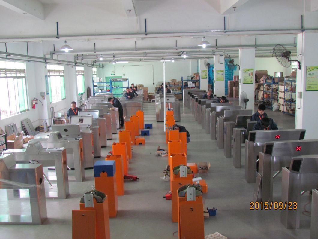 Stainless Tripod Turnstile Baffle Gate for Access Control System