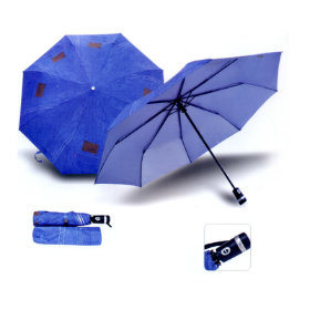 Custom Outdoor Furniture Auto Open&Close Folding Sun Umbrella