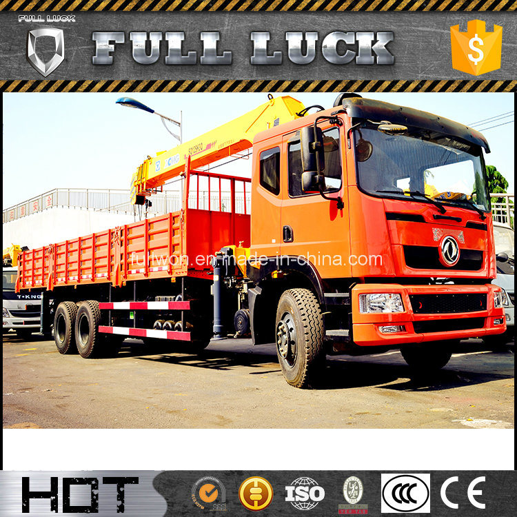 Heavy Duty Truck with 12ton Lifting Capacity Crane Hot Sell in China