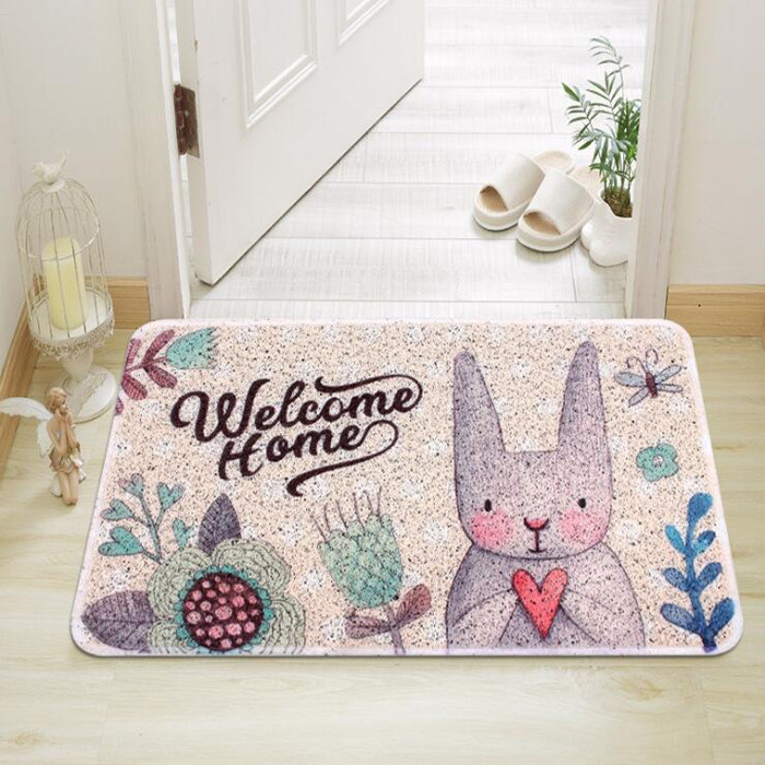 Eco-Friendly PVC Non-Slip Anti-Dust Hallway Doormat /Welcome Mat/Bath Mat