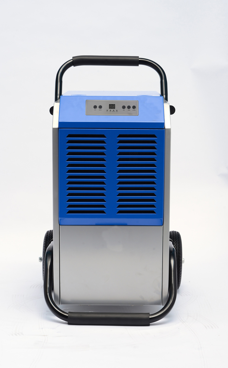 90L/Day Portable Industrial Use Dehumidifier with Water Pump or Hour Counter