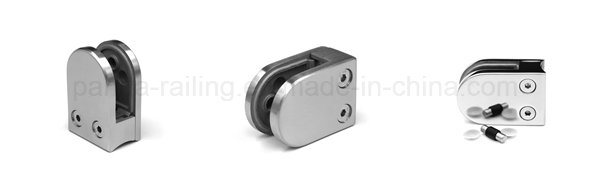 Stainless Steel Glass Balustrade/ Staircase Fitting / Handrail Fitting Glass Clamp