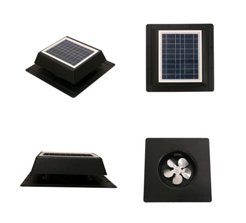 10W ABS Solar Panel Powered Roof Ventilator