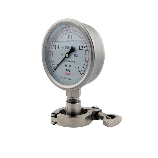 Oil Filled 60mm Shock - Resistant Pressure Gauge with High Quality