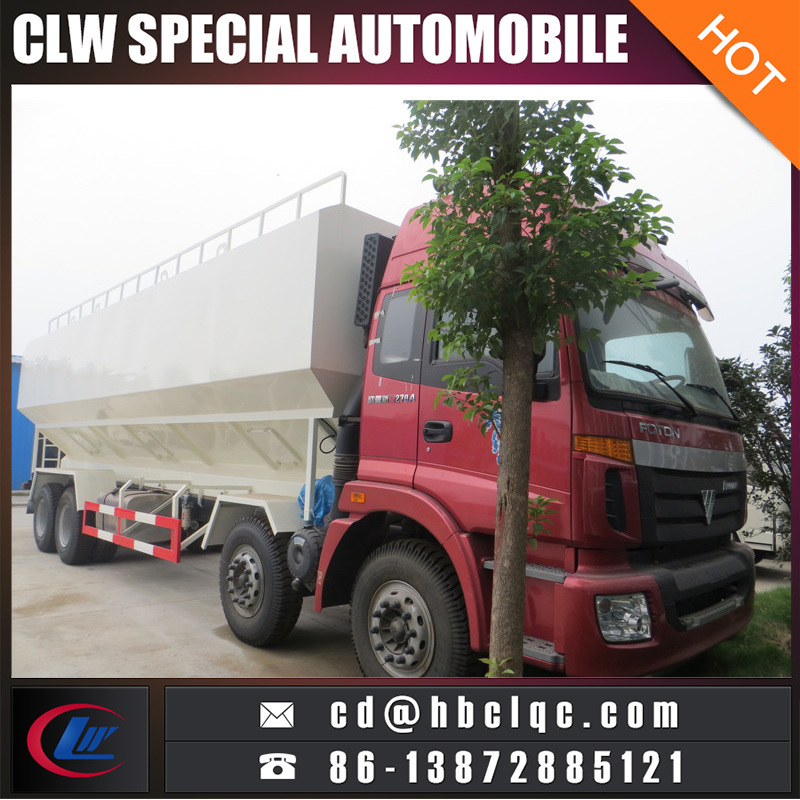 China Auman 45m3 Bulk Feed Corn Truck Bulk Feed Tank Truck