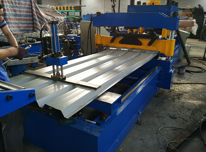 Metal Trapezoidal Type Roof Curving Machine for Roll Forming Machine