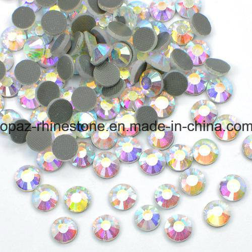 Ss4-Ss40 Clear Crystal Ab Non Hotfix Flatback Rhinestones Hat Rhinestones Crystal (FB-ss4-ss40 crystal ab)