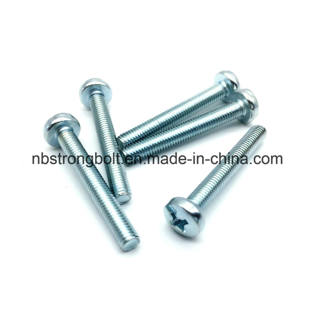 DIN7985 pH Machine Screw Zinc Cr3+