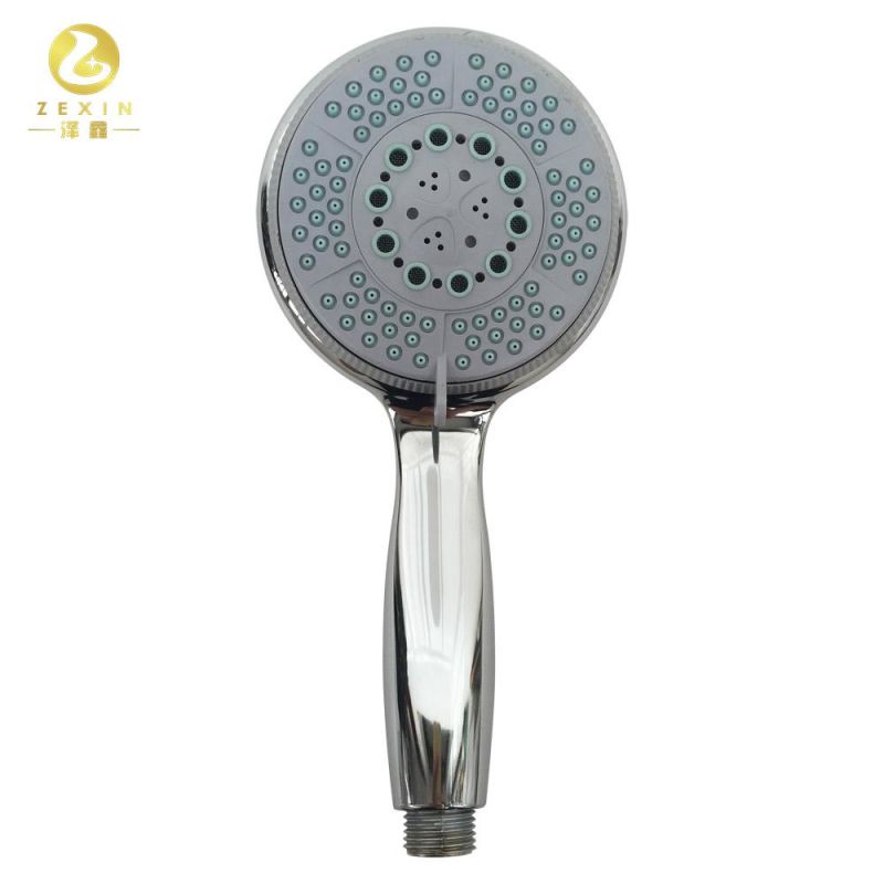 Multifuctional Hand Shower plastic Chrome Shower Head; Big Rainfall Shower Head