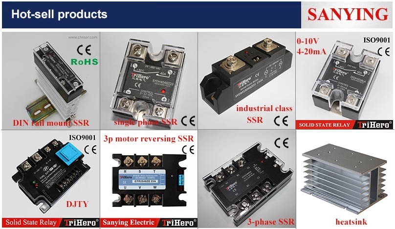 40A DC Input Three-Phase Motor Reversing SSR Solid State Relay